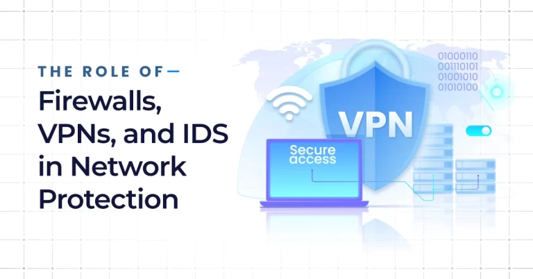 The Role of Firewalls, VPNs, and IDS in Network Protection